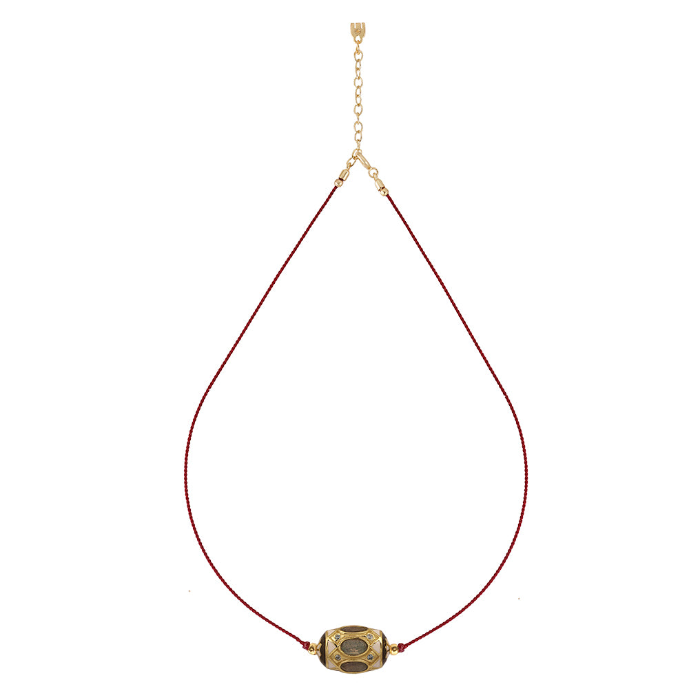 Collier Baracoa Fil Rouge