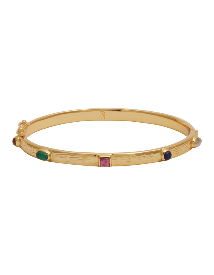 Jonc 5 Eléments Onyx Verte, Lapiz