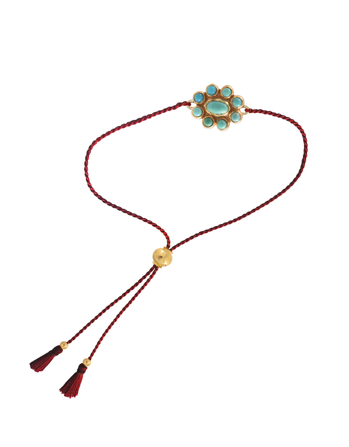 Bracelet 9 Planètes turquoise