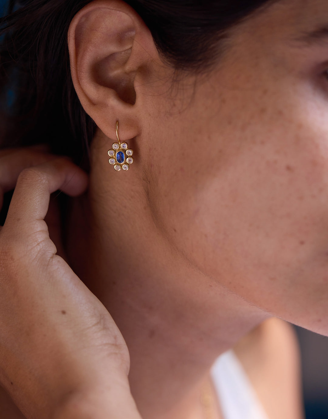 9 Planets 2 Kyanite Earring 2