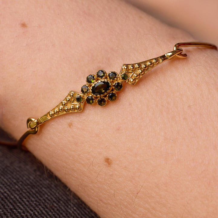 Anne Bracelet 1 Tourmaline verte