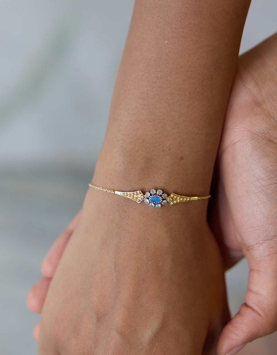 Bracelet Anne Labradorite (Chaine)