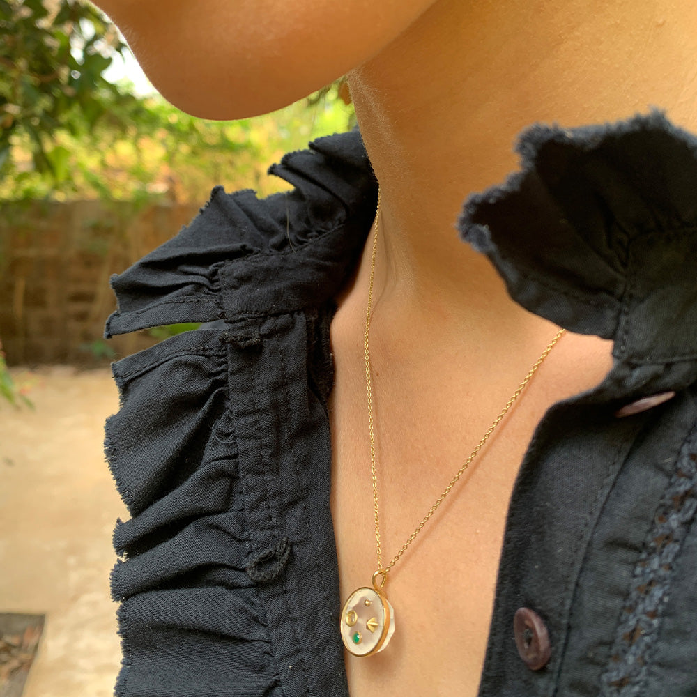 Collier Astre Agate