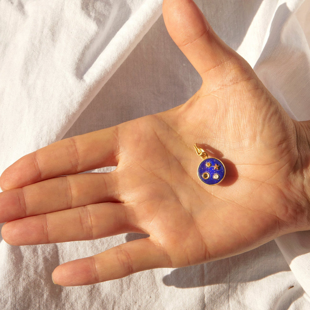 CHARM ASTRE LAPIS LAZULI