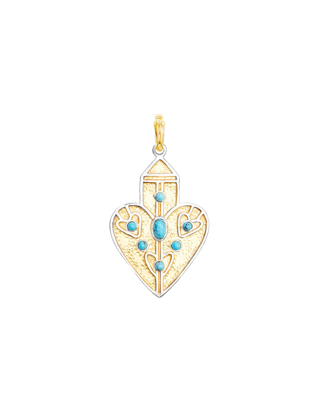 Charm Anahata Turquoise