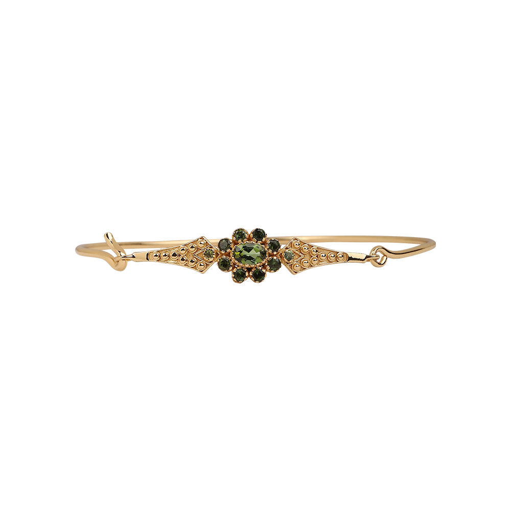 Anne Bracelet 1 Tourmaline verte