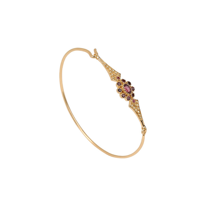 Anne Bracelet 2 Grenat rose
