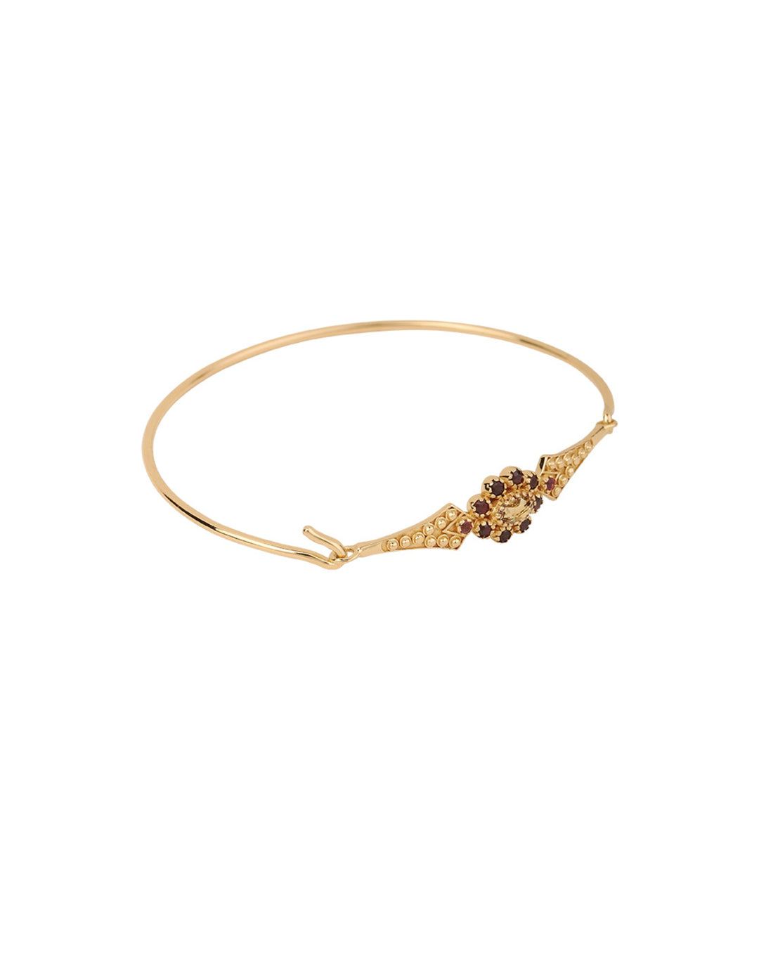 Bracelet Anne Citrine Grenat