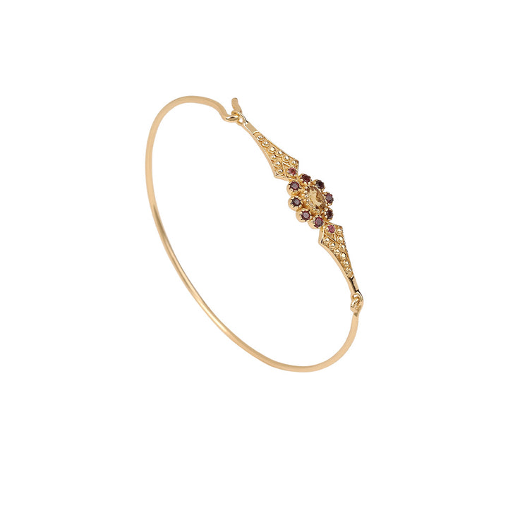 Anne Bracelet Citrine Grenat