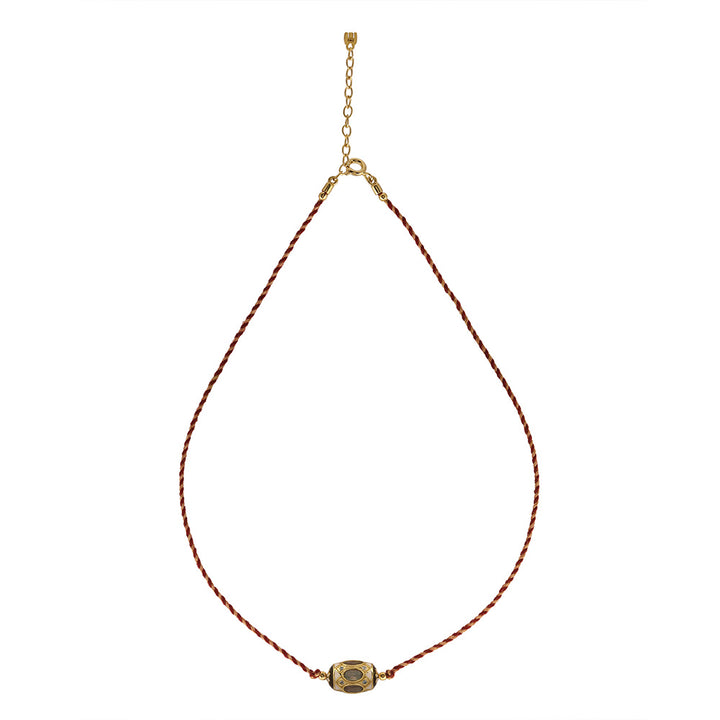 Baracoa fil bicolor Collier