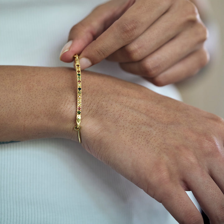 Barbara 1 Cuff Multi tourmaline