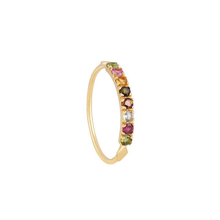 Bague Barbara Band Multi tourmaline