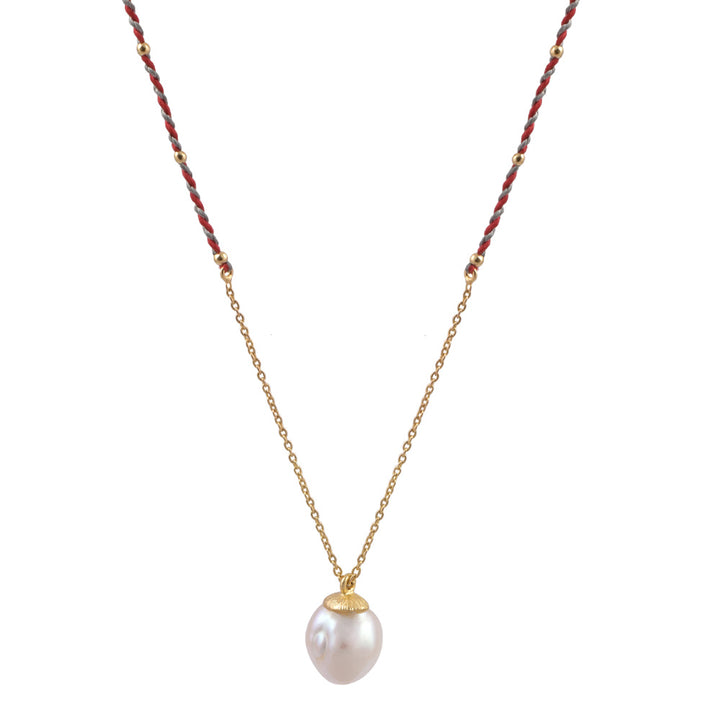 Bora Bora Collier White pearl