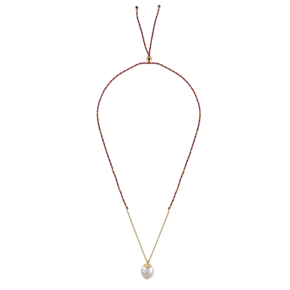 Bora Bora Collier White pearl