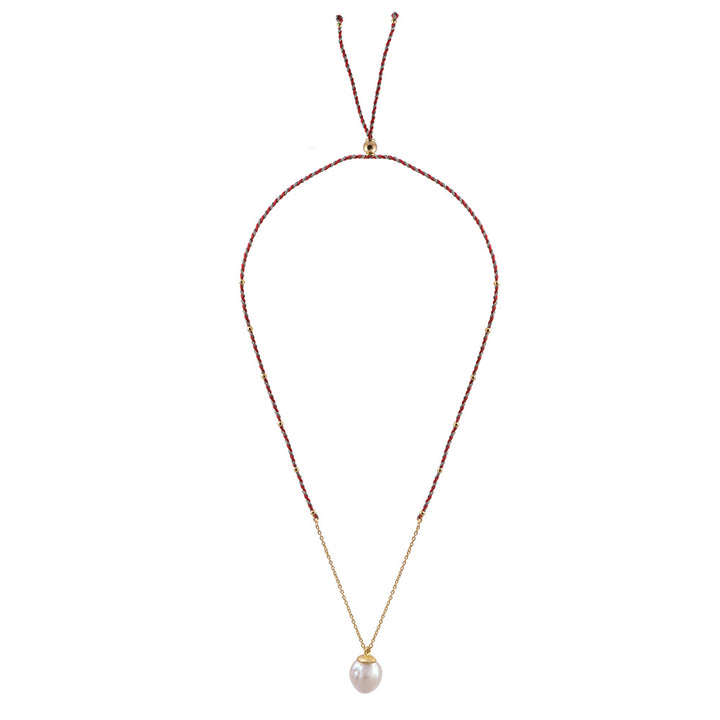 Bora Bora Collier White pearl