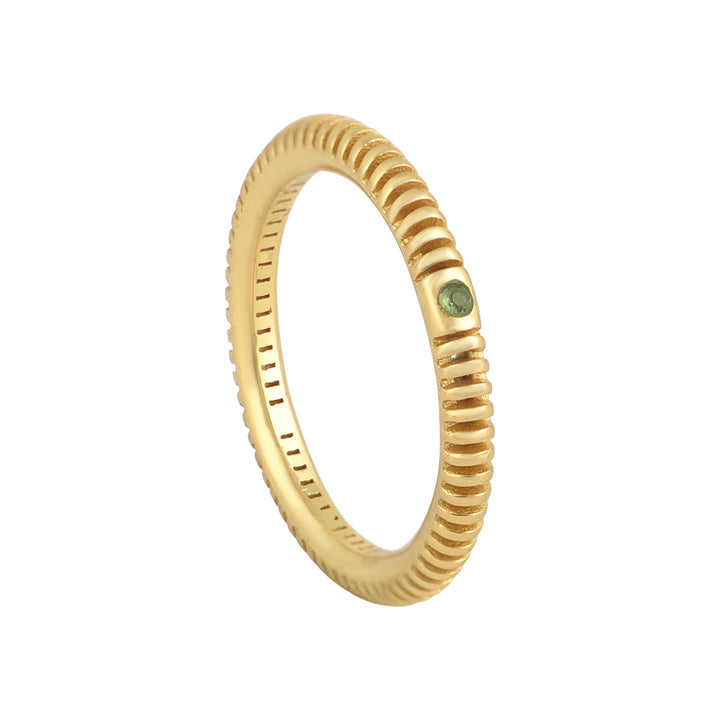 Buren Band Bague Tourmaline