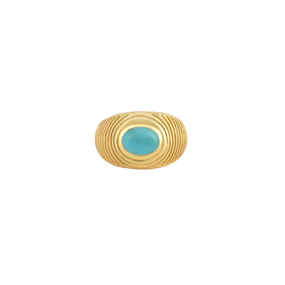 Buren Bague Chubby Turquoise
