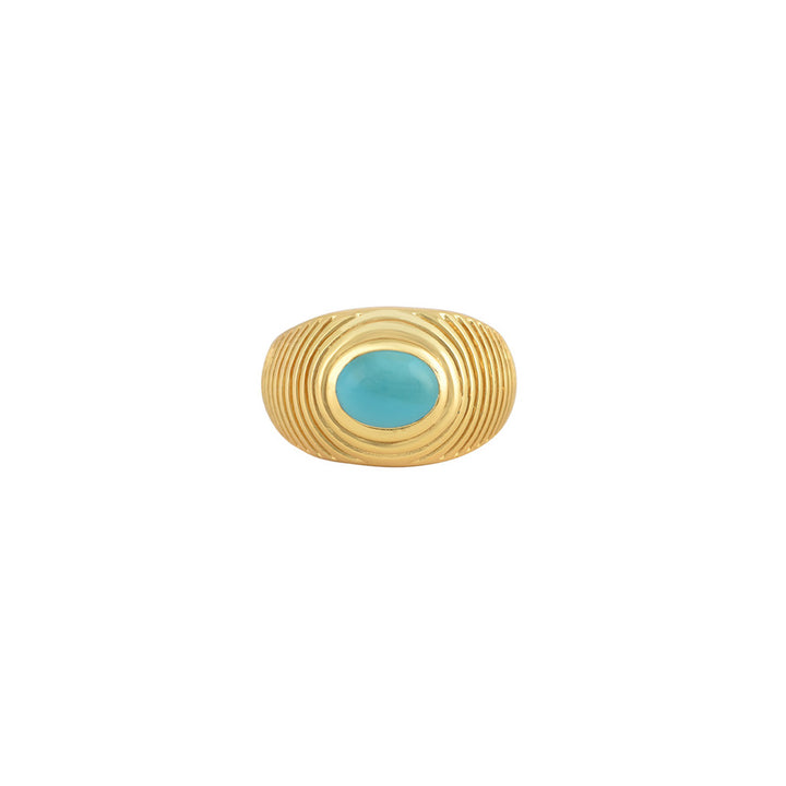 Buren Bague Chubby Turquoise
