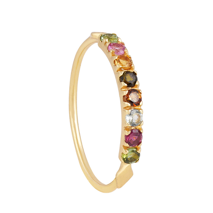 Bague Barbara Band Multi tourmaline