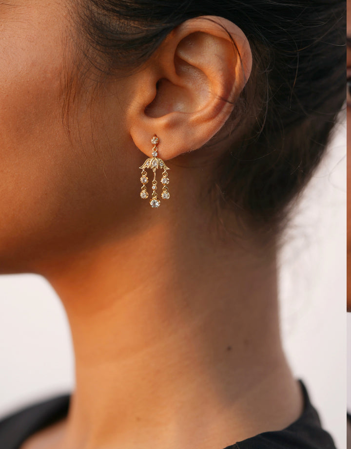 Emma Double Hoop Earring