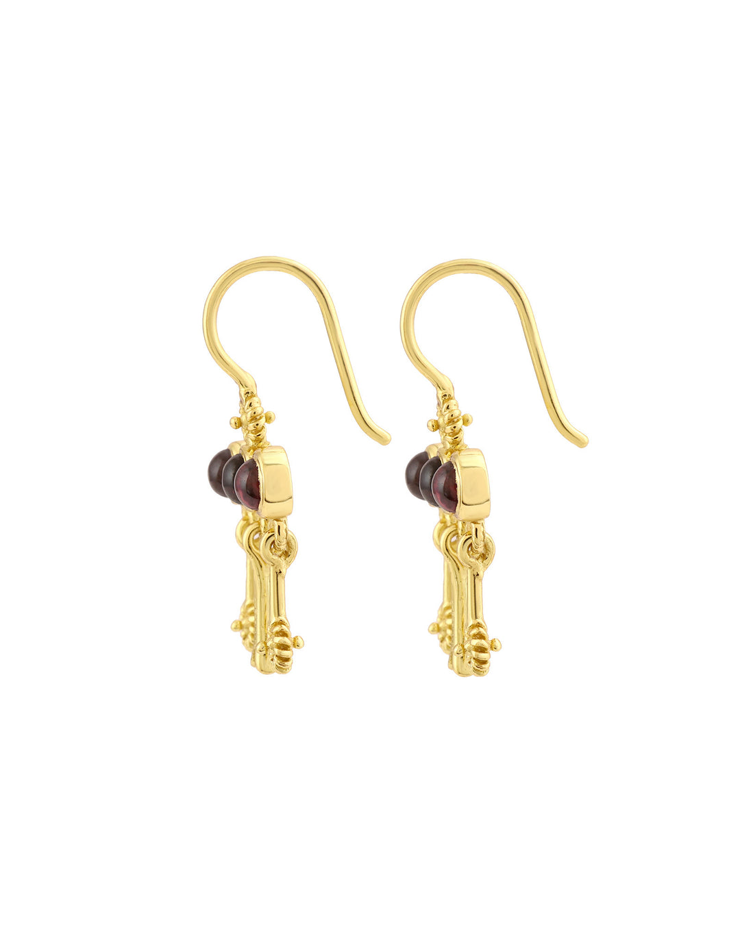 Ohrringe Frida Mini Granat