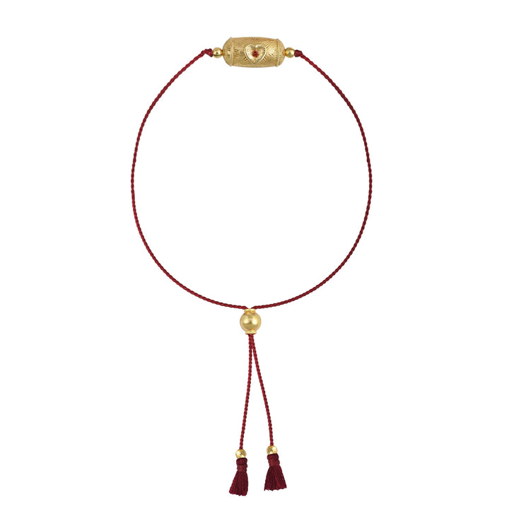 Rakhi Mon coeur fil rouge Bracelet