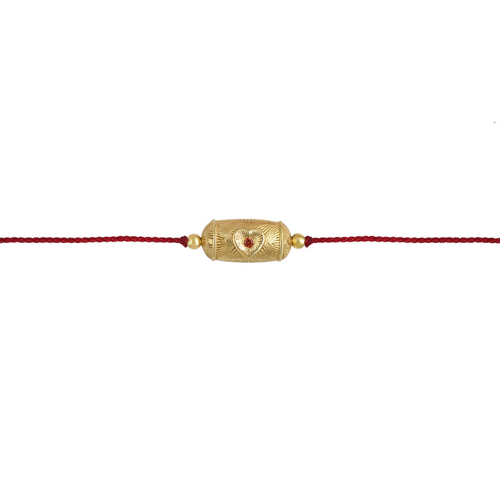 Choker Rakhi Mon coeur fil rouge