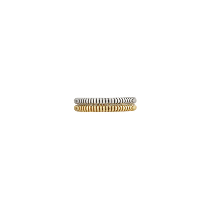Buren Band Bague Bicolore