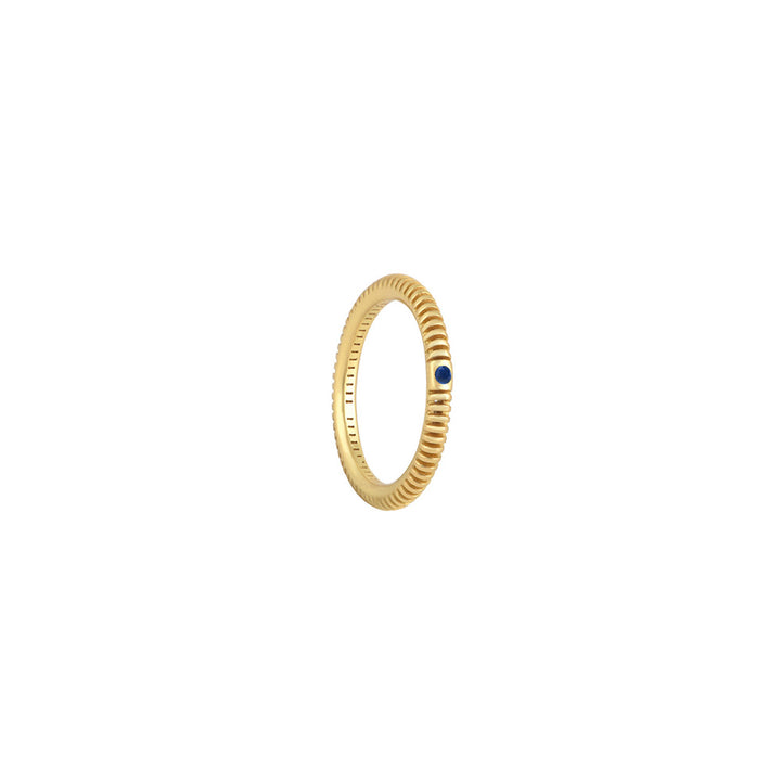 Buren Band Bague Saphir