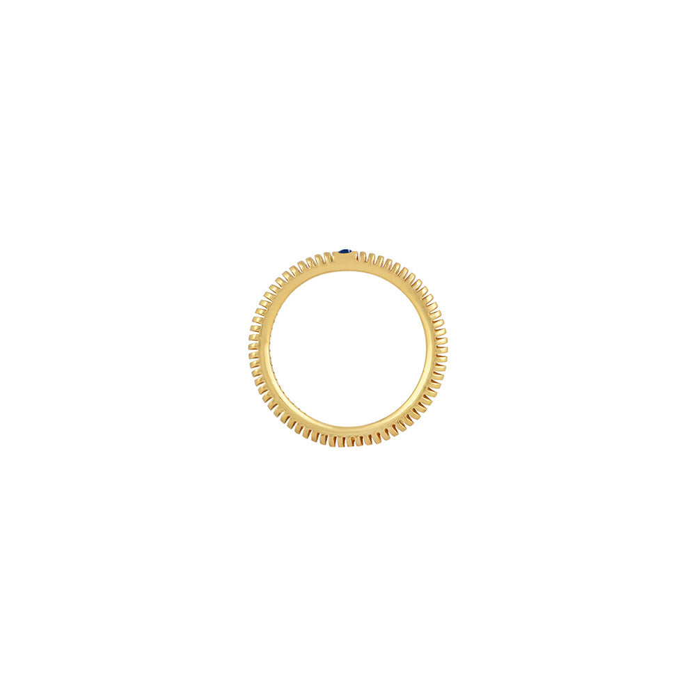 Buren Band Bague Saphir