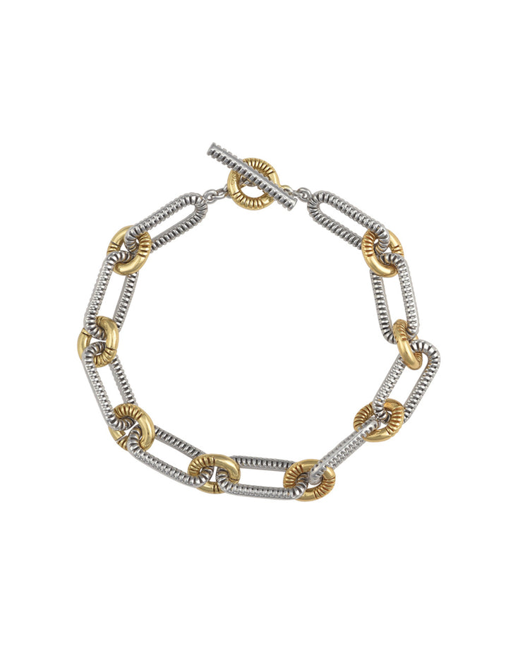 Bracelet Buren Chaîne Bicolore