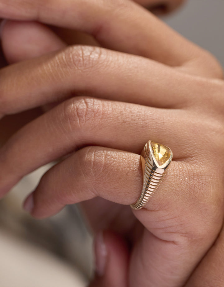 Buren Ring 1 Citrine