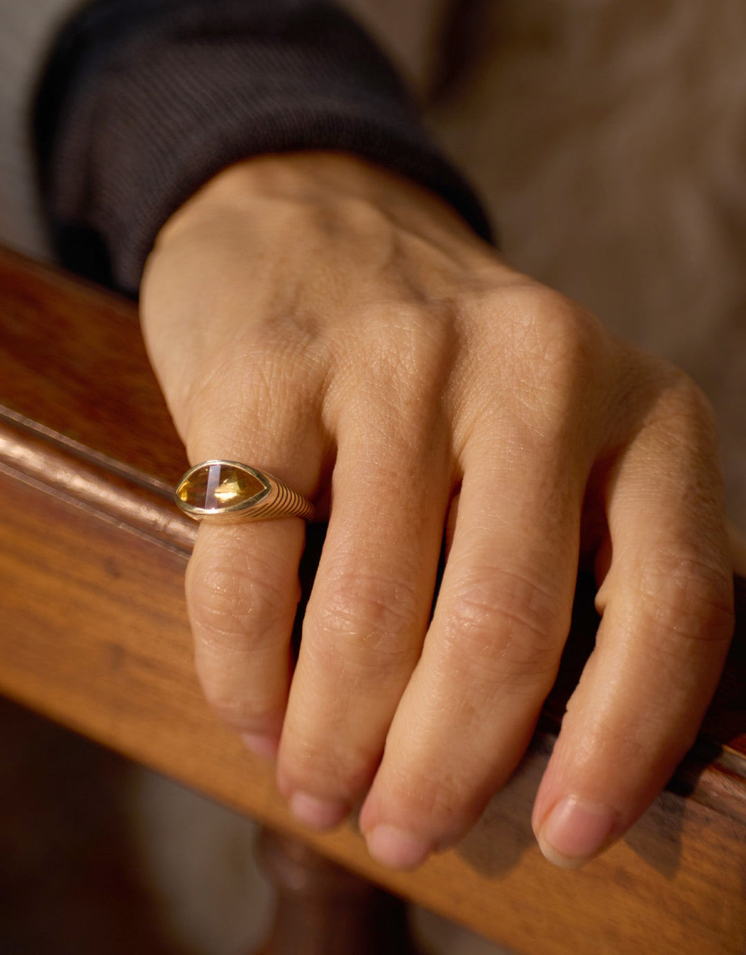 Buren Ring 1 Citrine