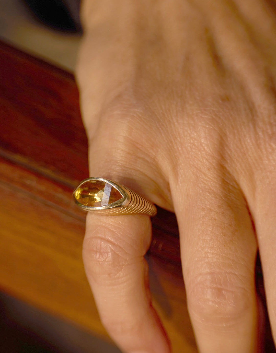 Buren Ring 1 Citrine