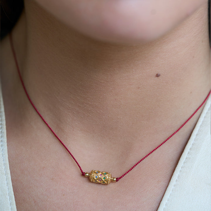 Choker Rakhi I See you fil rouge