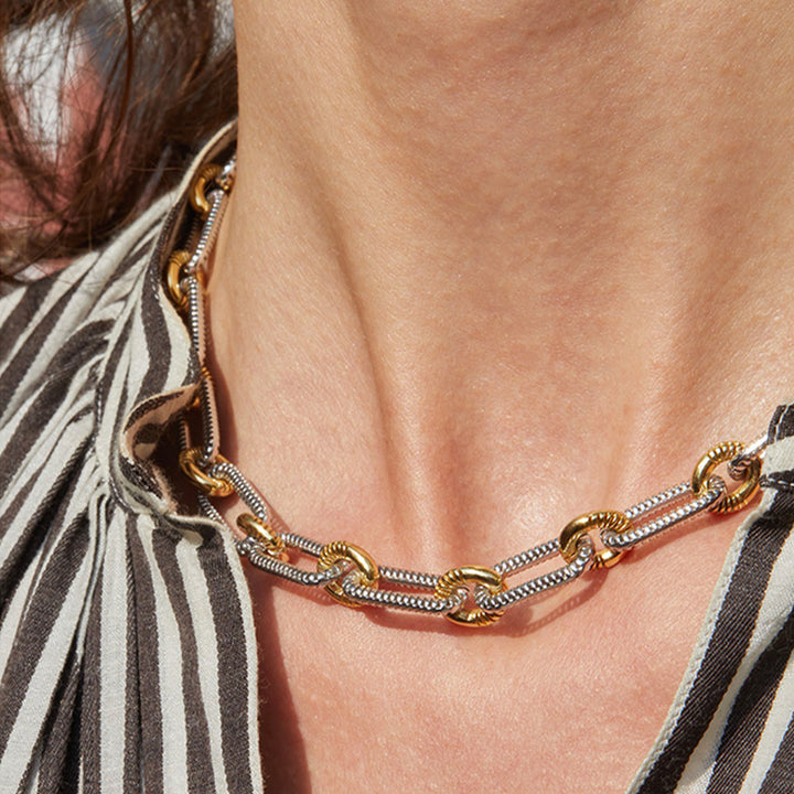 Buren Chaine Bicolore Collier