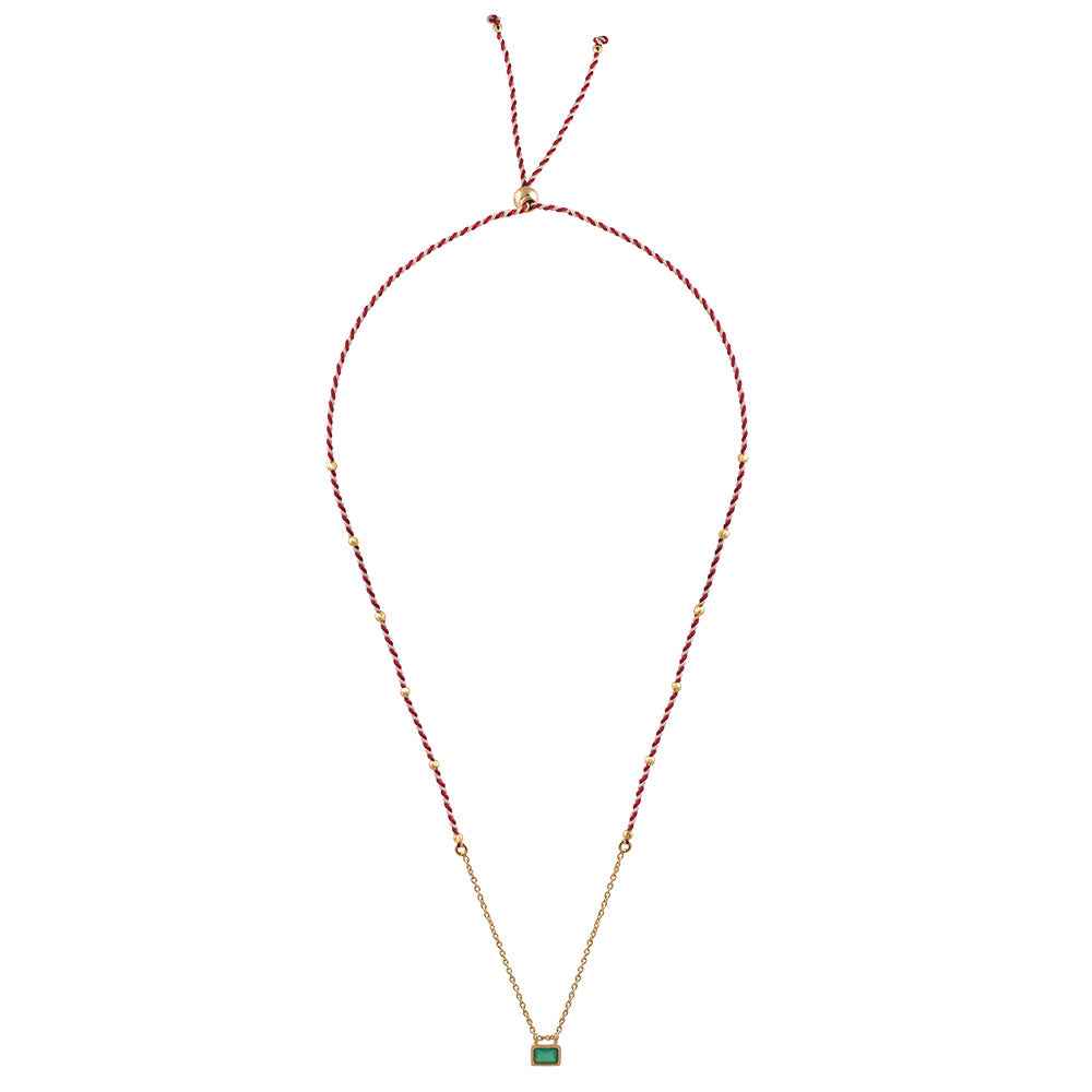 Collier Kia 5 Green onyx