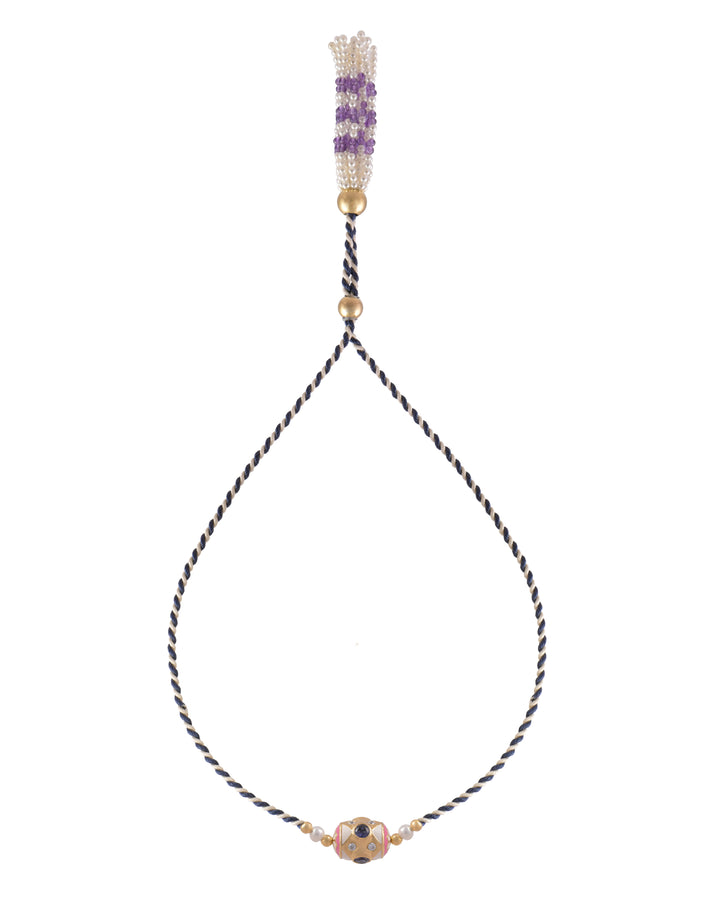 Collier Orishas Tassel Iolite
