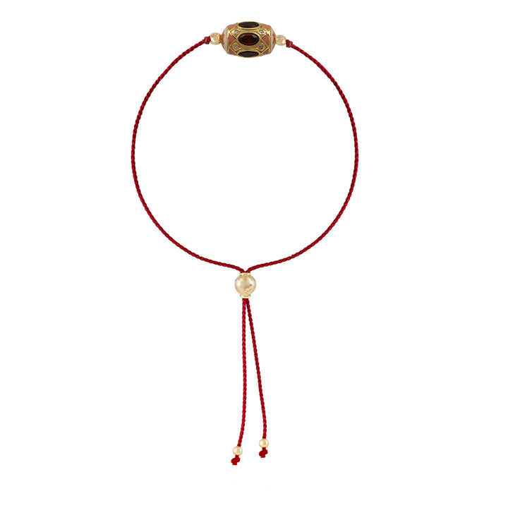 Cien Fuegos fil Rouge Bracelet