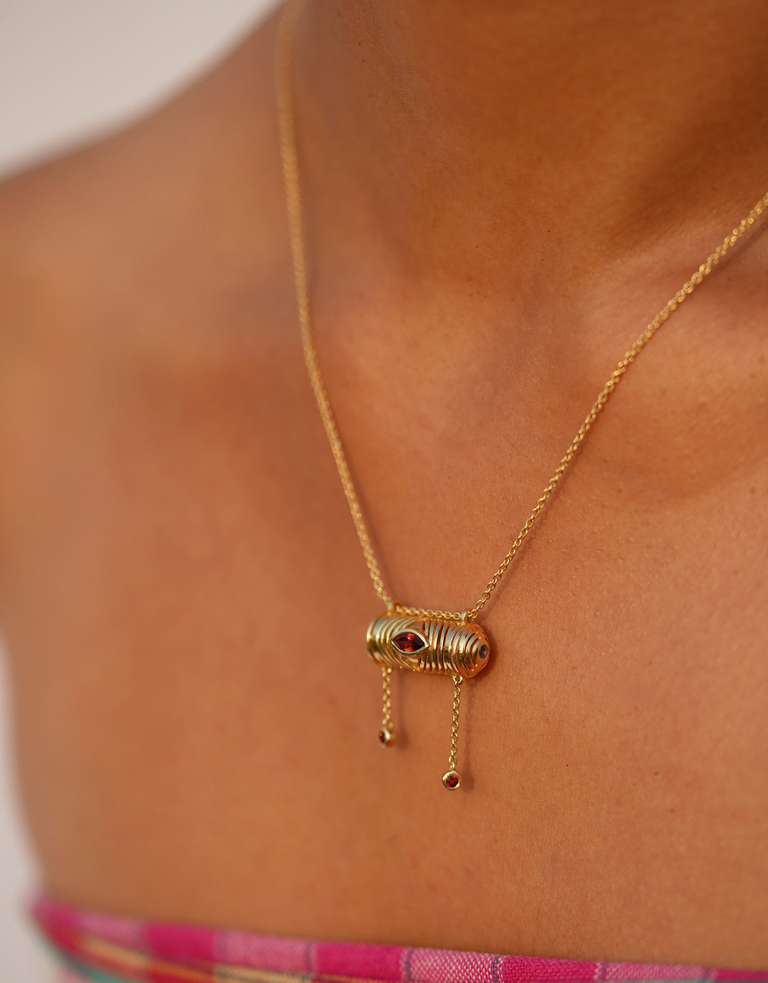Buren necklace Grenat