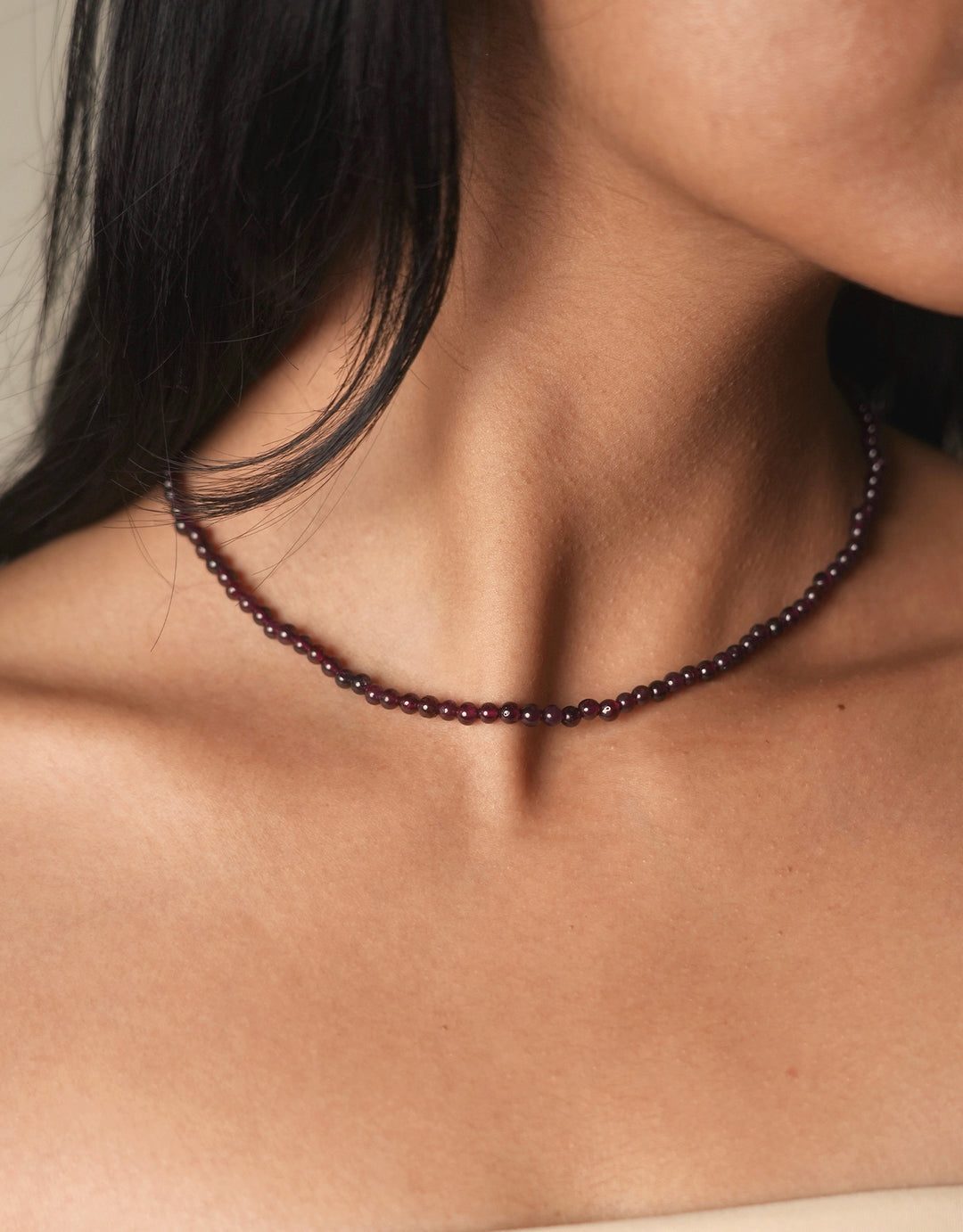 Garnet Stones Necklace