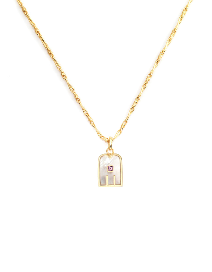 Thali Necklace Mother of pearl