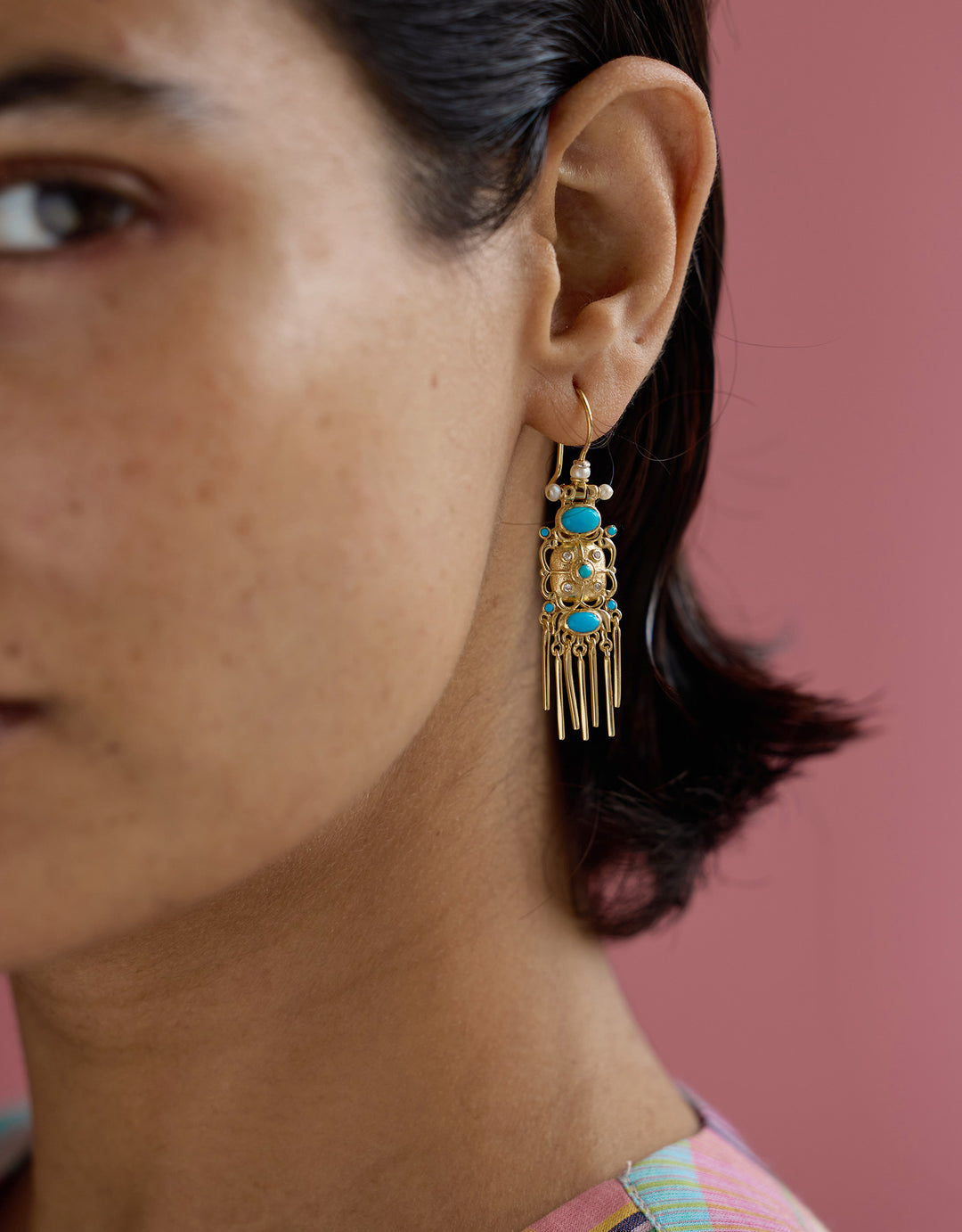 Emily 4 Turquoise Earrings