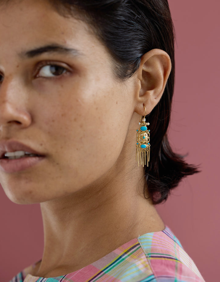 Emily 4 Turquoise Earrings