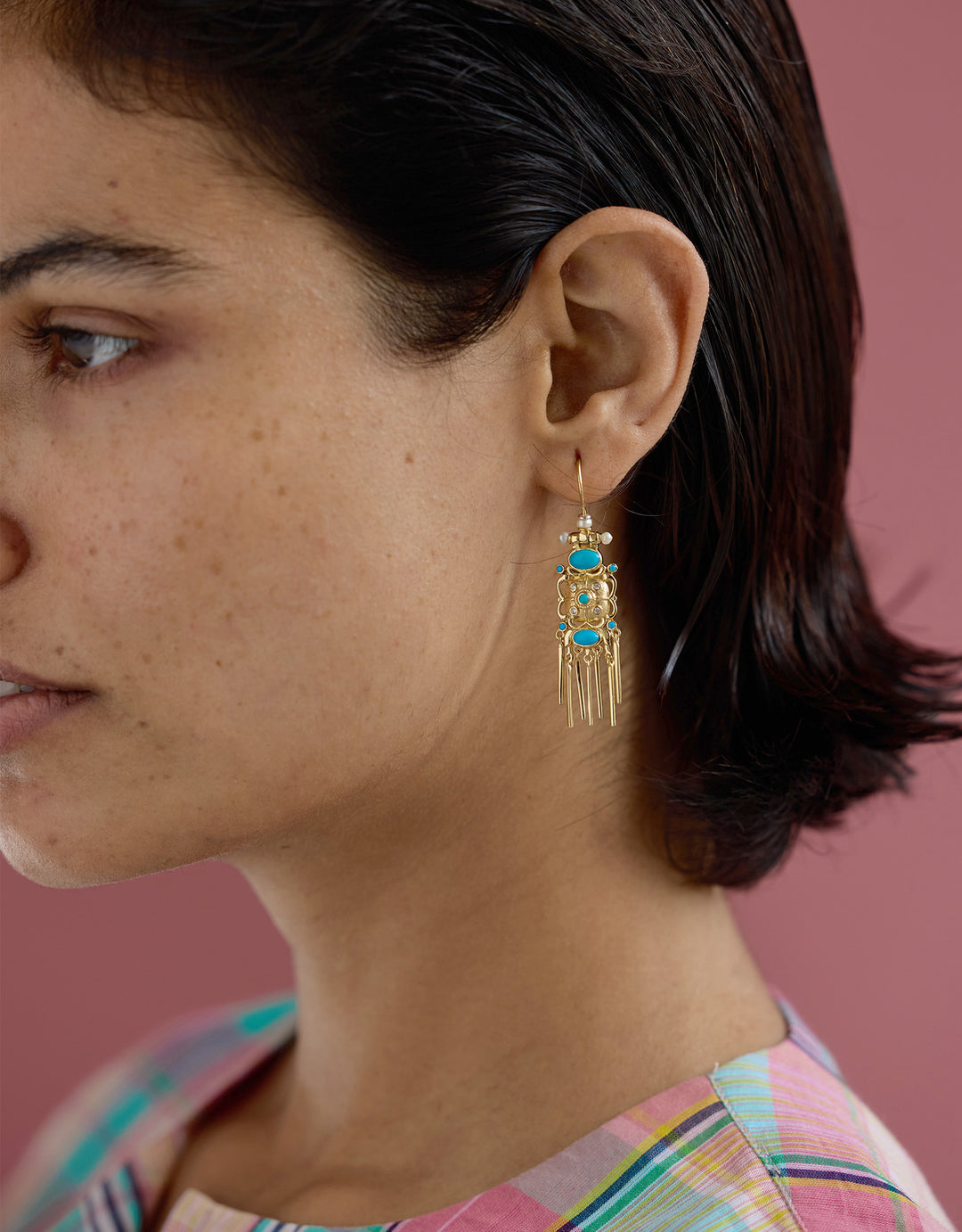 Emily 4 Turquoise Earrings