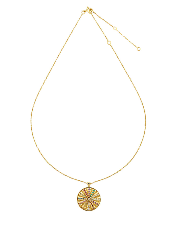 Fortune wheel necklace