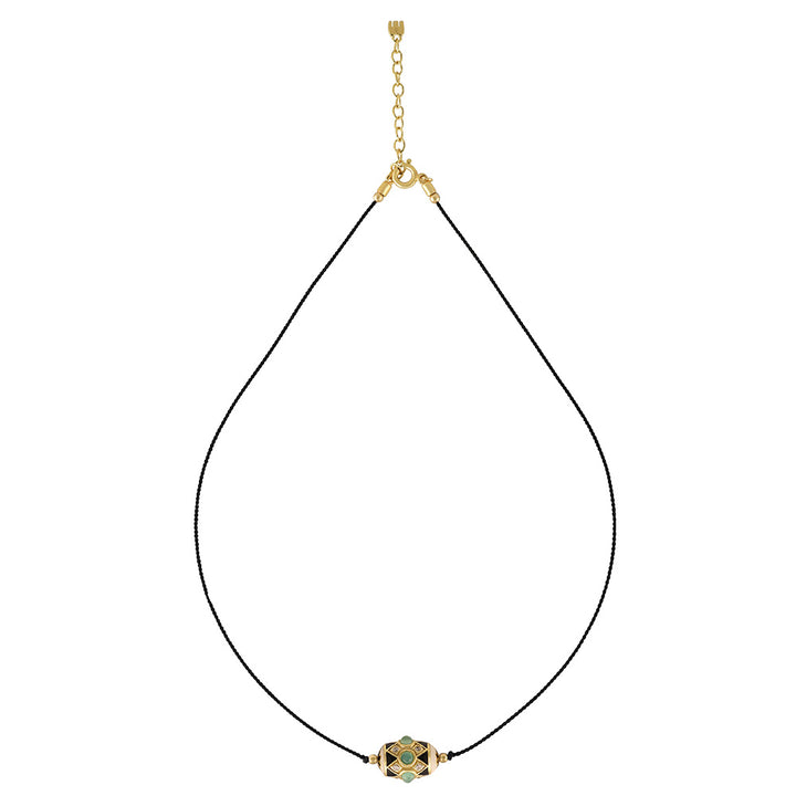 Havana fil noir Collier