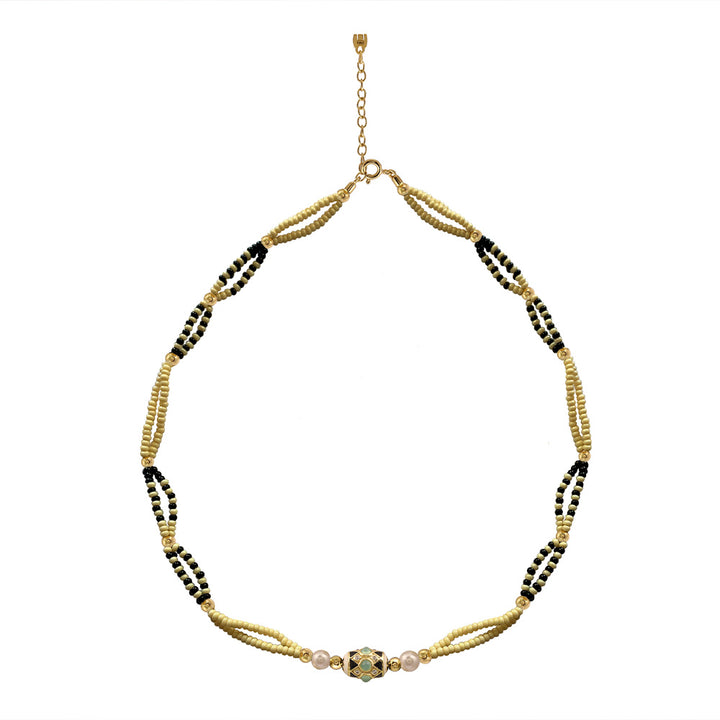 Collier Havana Rocaille