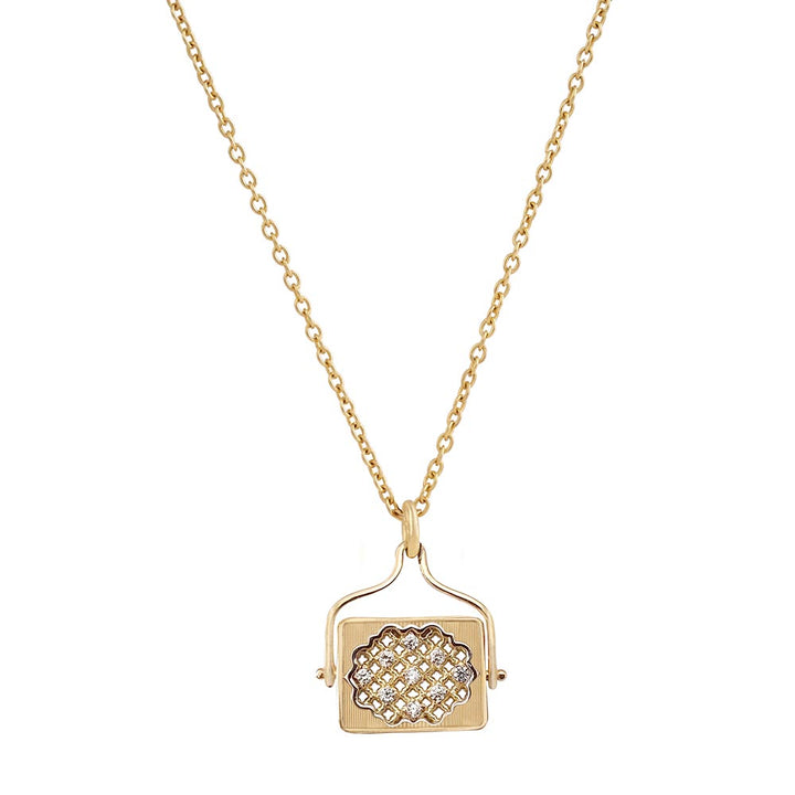Jaipur Collier Topaze blanche