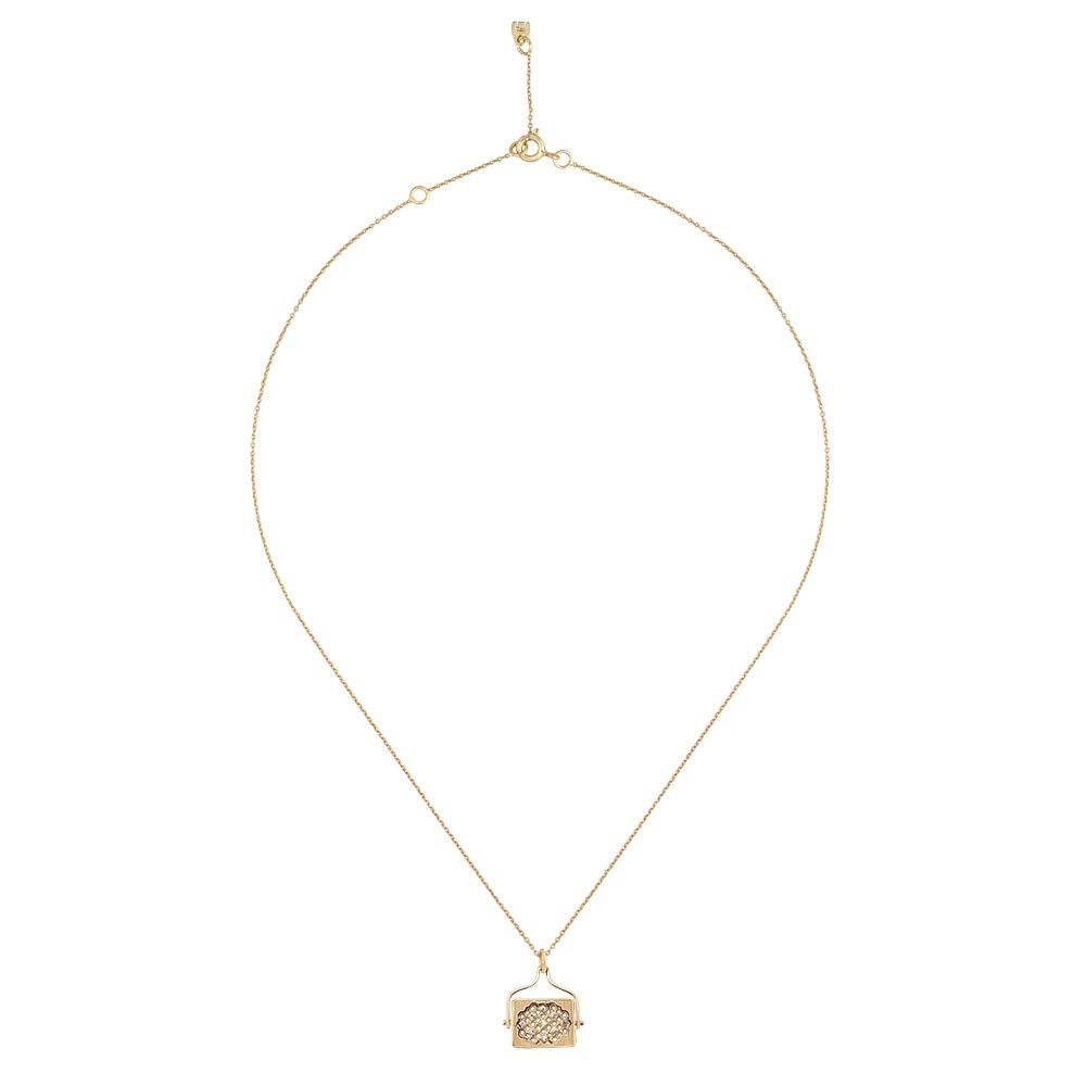 Jaipur Collier Topaze blanche